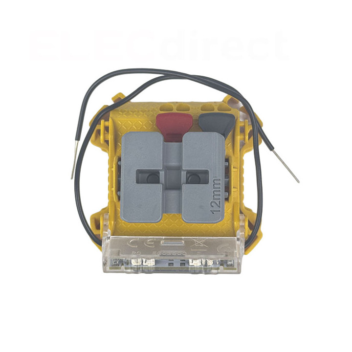 Legrand - Plexo - Bouton poussoir lumineux 10A - 250V - IP55/IK08 - Réf : 069722L