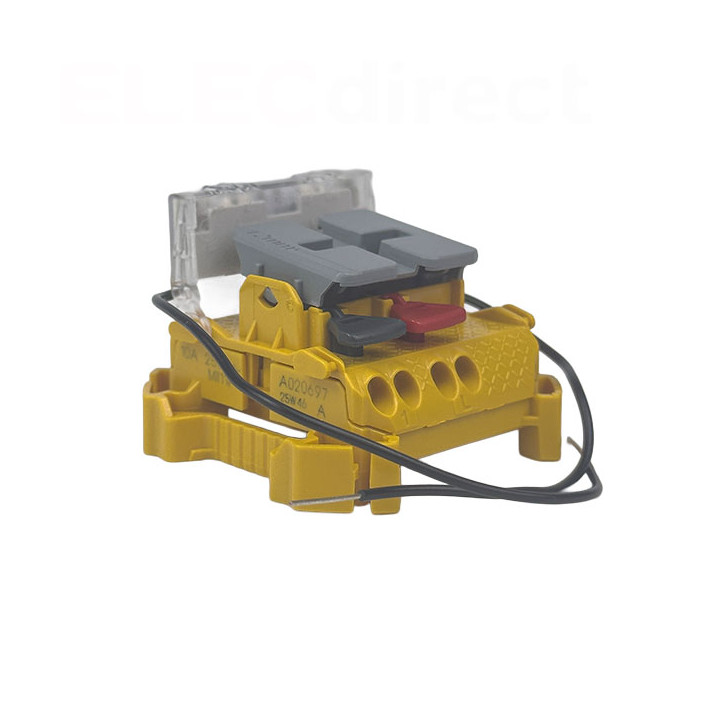 Legrand - Plexo - Bouton poussoir lumineux 10A - 250V - IP55/IK08 - Réf : 069722L