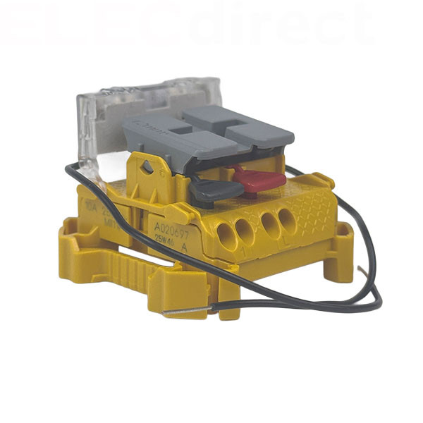 Legrand - Plexo - Bouton poussoir lumineux 10A - 250V - IP55/IK08 - Réf : 069722L