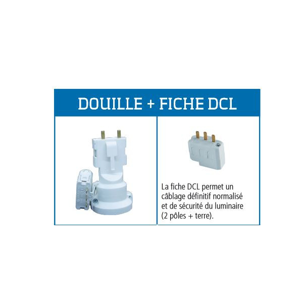 DCL - Douille E27 à vis + Fiche - P11127