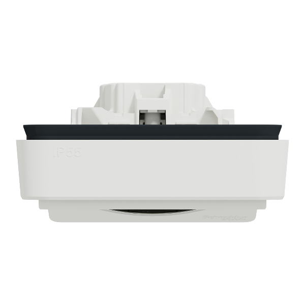 Schneider - Mureva Styl - Prise courant 2P+T - renforcée pour VE - encastré - IP55 - IK08 - blanc - MUR39011
