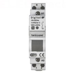 Digital Electric - Actionneur Wifi - 16A - 230Vac - Réf : 04912