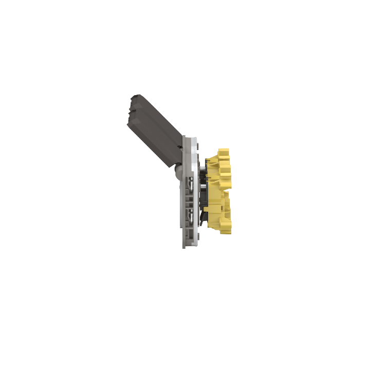 Legrand - Plexo - Double prise 2P+T - 16A - 250V - composable - précâblée - horizontale - IP55/IK08 - Anthracite - Réf : 069842L