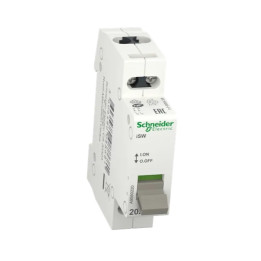 Schneider - Acti9 iSW - Interrupteur de commande - 2P - 20A - Réf : A9S60220
