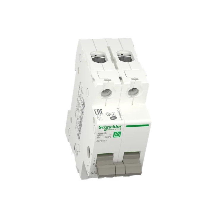 Schneider - Interrupteur-sectionneur 2P - 63A - RESI XP - Réf :R9PS263
