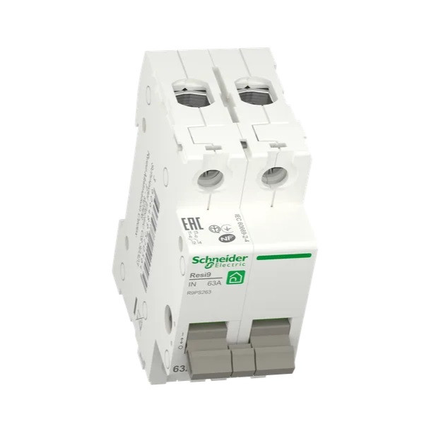 Schneider - Interrupteur-sectionneur 2P - 63A - RESI XP - Réf :R9PS263