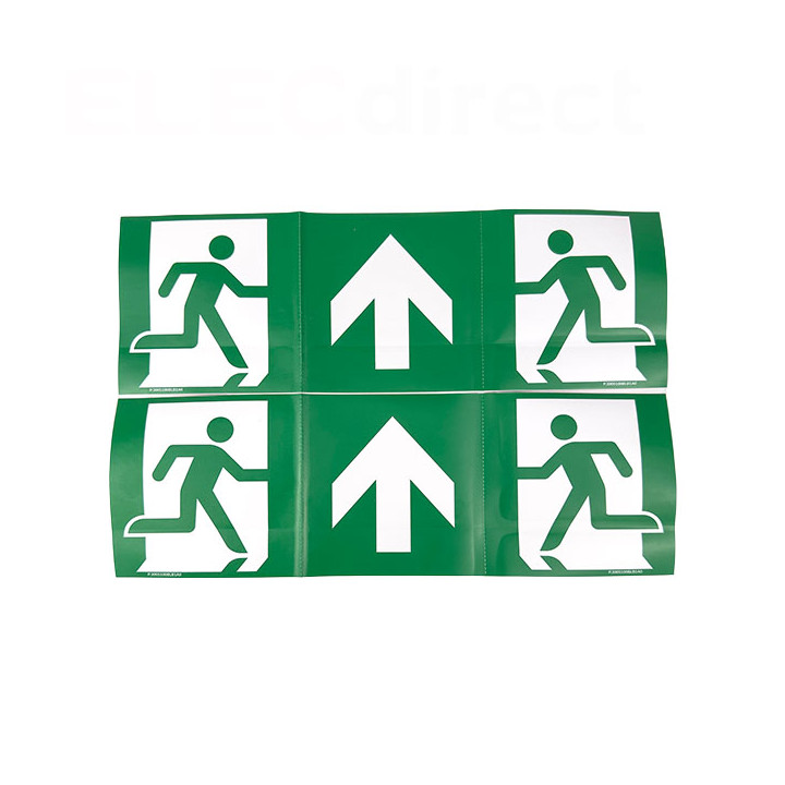 Bloc Tech - Kit Drapeaux double face avec pictogramme - Réf : 212690