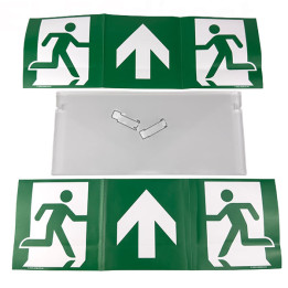 Bloc Tech - Kit Drapeaux double face avec pictogramme - Réf : 212690