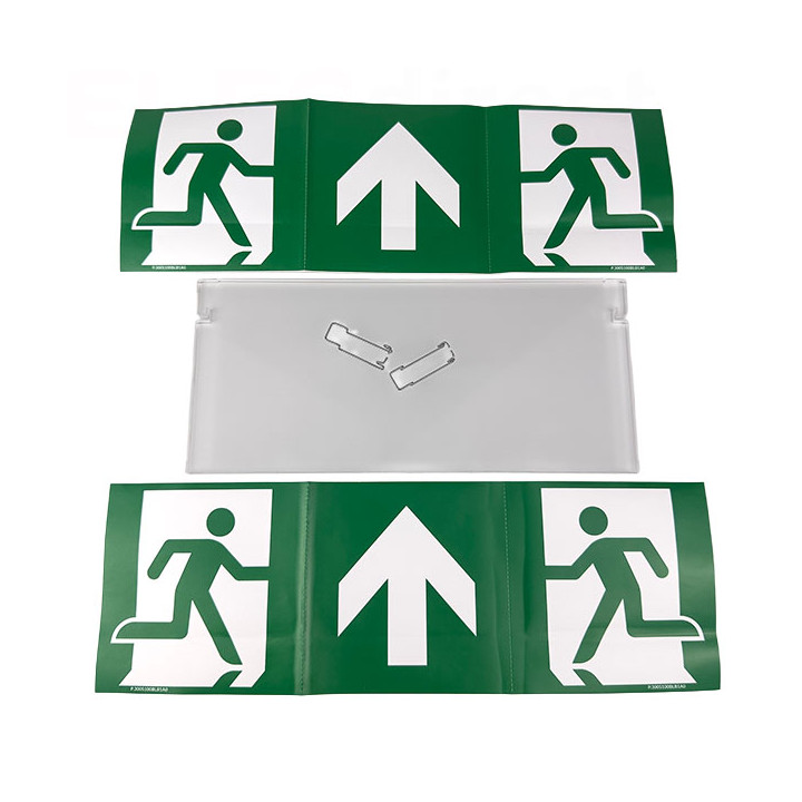 Bloc Tech - Kit Drapeaux double face avec pictogramme - Réf : 212690
