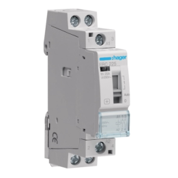 Hager - Contacteur - 25A - 2F - 230V - à commande manuelle - Réf : ERC225