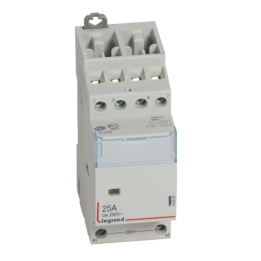 Legrand - Contacteur - 25A - 2O+2F - 230V - sans commande manuelle - Réf : 412533