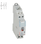 Legrand - Contacteur de puissance -  bobine 24V AC - 2F - 25A - à commande manuelle - Réf : 412514