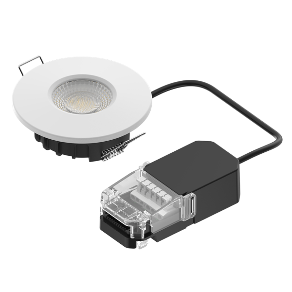 SOLUM - Spot LED Ø68 Dimmable blanc - 7W - IP65 - BBC - Angle 60° - 2700/3000/4000K - 680-715lm - Réf : S0190790D