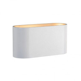 Spectrum - Applique murale intérieur bi-directionnelle - Squalla G9 blanc - IP20 - Réf : SLIP006001