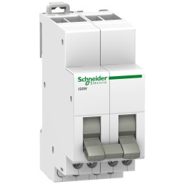 Schneider - Acti9, iSSW commutateur 3 positions 2 contacts inverseurs OF 20A - 230V - Réf : A9E18074