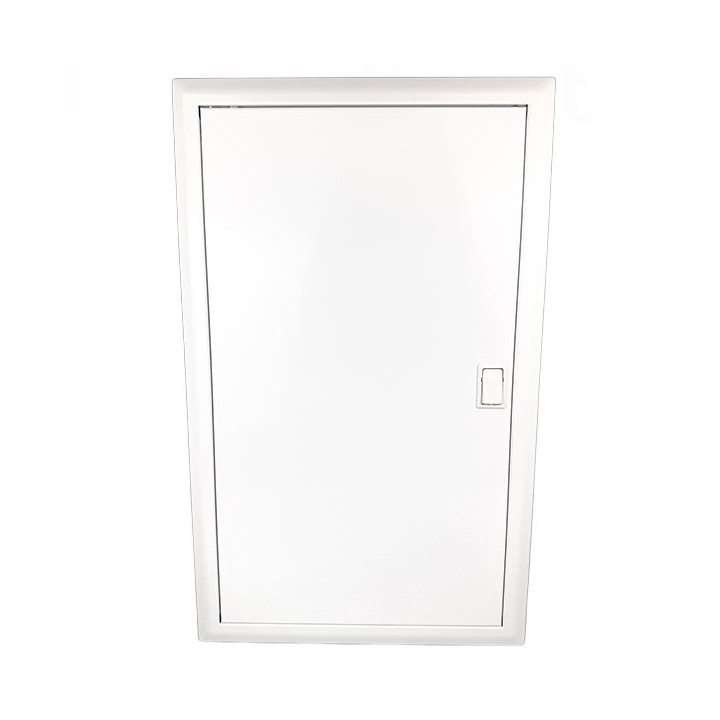 Digital Electric - Coffret encastré vide - IP40 porte métal extra plate - 3 rangées - 42 mod - Réf : 07436
