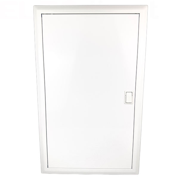 Digital Electric - Coffret encastré vide - IP40 porte métal extra plate - 3 rangées - 42 mod - Réf : 07436