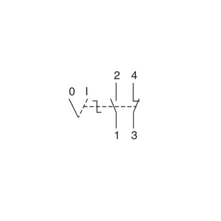 Schneider - Acti9, iSSW commutateur 2 positions 1 NO + 1 NF 20A 230V - SCHA9E18072