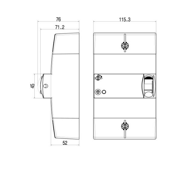 Legrand - Disjoncteur de branchement Enedis - 4P - 30/60A 500 MA Sélectif - Réf : 401013