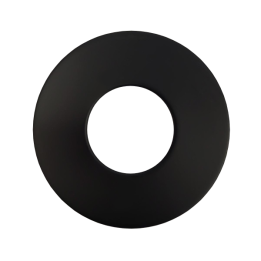 SOLUM - Collerette noir ronde pour Spot LED ONE et ANDRO - Réf : B002MB