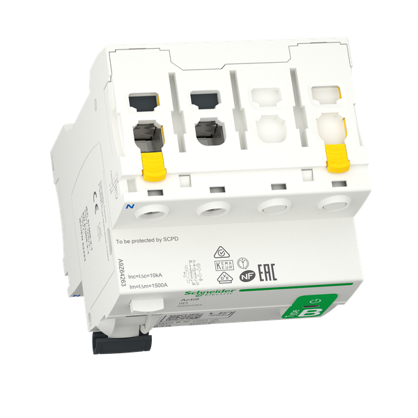 Schneider - Acti9 iID - Interrupteur différentiel - 2P - 63A  - 300ma - Type B-SI - Réf : A9Z64263