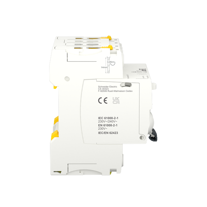 Schneider - Acti9 iID - Interrupteur différentiel - 2P - 63A  - 300ma - Type B-SI - Réf : A9Z64263