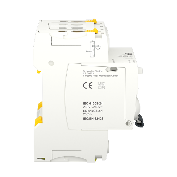 Schneider - Acti9 iID - Interrupteur différentiel - 2P - 63A  - 300ma - Type B-SI - Réf : A9Z64263