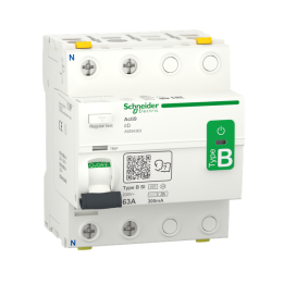 Schneider - Acti9 iID - Interrupteur différentiel - 2P - 63A  - 300ma - Type B-SI - Réf : A9Z64263
