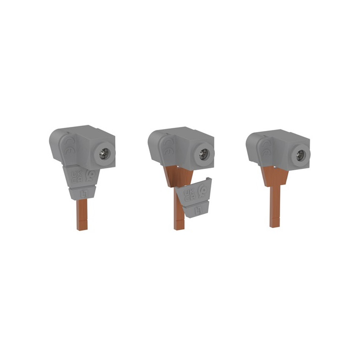Legrand - Borne de raccordement pour tout peigne - section 6 à 35 mm² - 404906