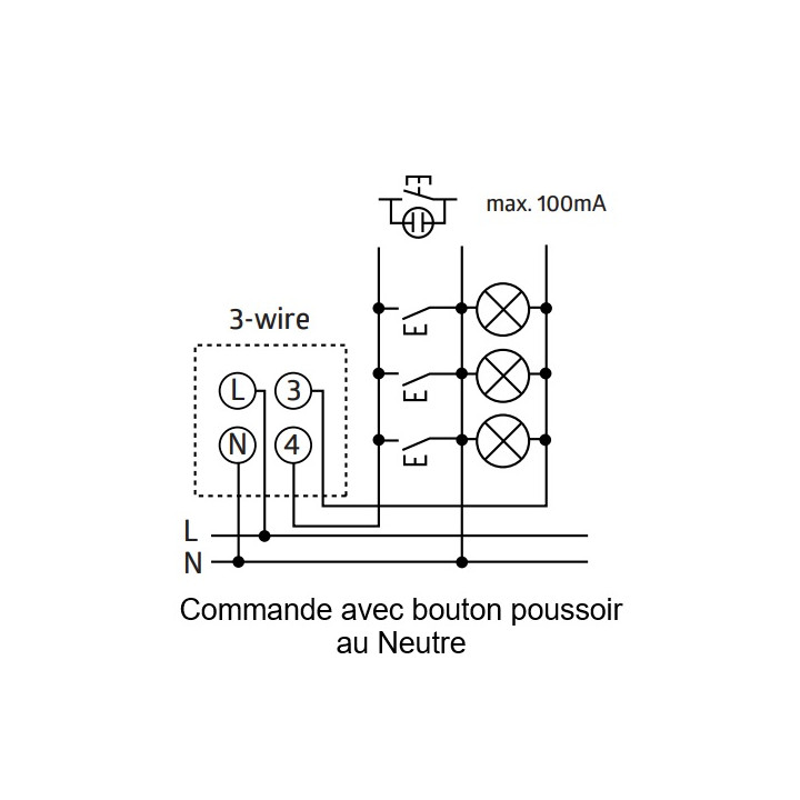 B.E.G - Minuterie électronique 30s à 10m - SCT1 - Réf : 92655