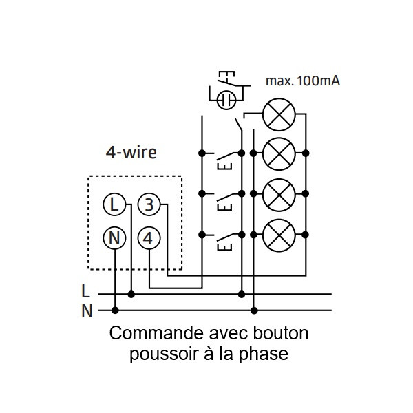 B.E.G - Minuterie électronique 30s à 10m - SCT1 - Réf : 92655