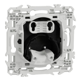 Schneider - Odace 2025 - sortie de câble - serre câble 6 à 12 mm² - noir onyx - Réf : S940662