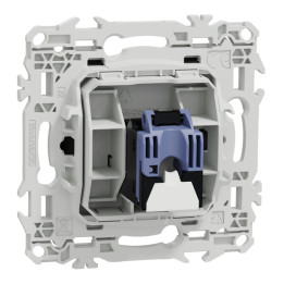 Schneider - Odace 2025 - prise RJ45 - Cat6 UTP grade 1 à 2 - noir onyx - Réf : S940475