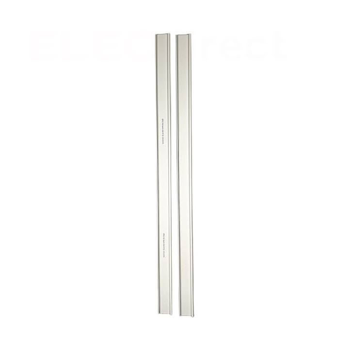 Cofrelec - Goulotte GTL saillie 255 cm - 2 fonds - 2 couvercles - 2 cloisons - 6 supports - Réf : COF255SCE1