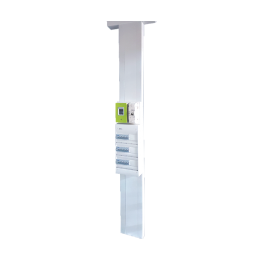 Cofrelec - Goulotte GTL saillie 255 cm - 2 couvercles - 13 modules - Réf : COF255SCE1