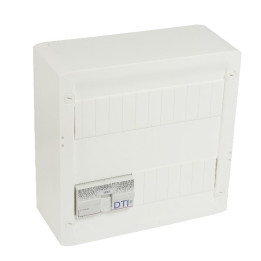 Legrand - Coffret VDI GRADE 2 avec brassage STP - 4 RJ45 / TV 2 sorties - Réf : 413248