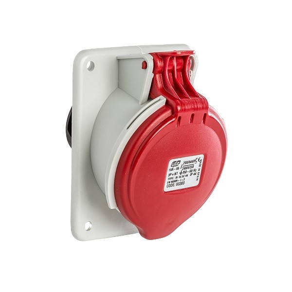 Digital - Prise de Courant Européenne 3P+T+N 16A - 380V IP 44 - Réf : 51116 (03303)