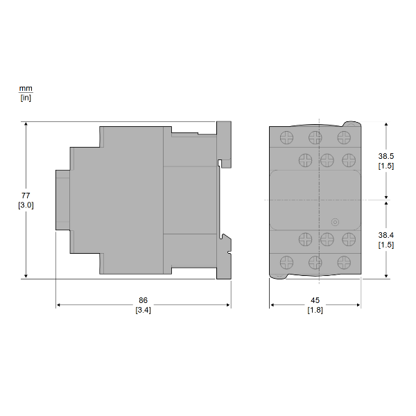 Schneider Tesys - Contacteur moteur - 12A - 1F+1O - 48Vca - Réf : LC1D12E7
