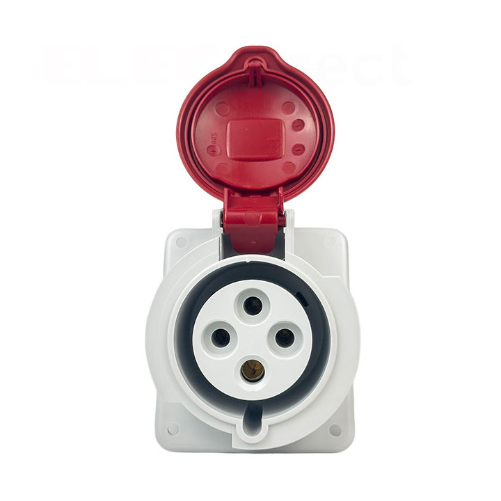 Digital - Prise de Courant Européenne 3P+T 32A - 380V IP 44 - Réf : 51114 (03305)