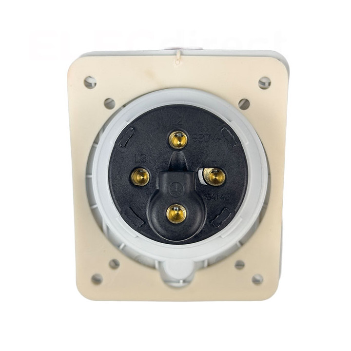 Digital - Prise de Courant Européenne 3P+T 32A - 380V IP 44 - Réf : 51114 (03305)