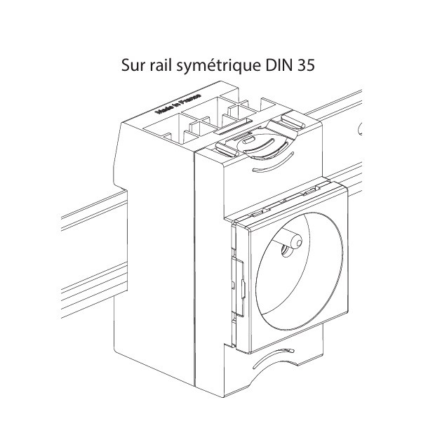 Legrand - PC 2P+T 16A 220V  à  Eclips Modulaire - Réf : 004280