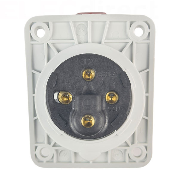 Digital - Prise de Courant Européenne socle 3P+T 16A - 380V IP 44 - Réf : 51212 (03322)