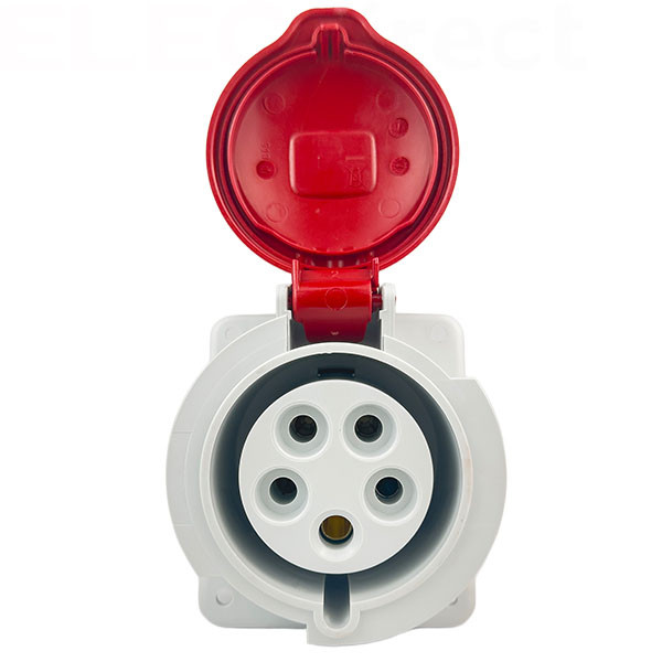 Digital - Prise de Courant Européenne socle 3P+T+N 32A - 380V IP 44 - Réf : 51218 (03326)