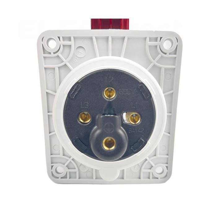 Digital - Prise de Courant Européenne socle 3P+T 32A - 380V IP 44 - Réf : 51214 (03325)