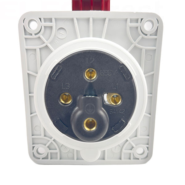 Digital - Prise de Courant Européenne socle 3P+T 32A - 380V IP 44 - Réf : 51214 (03325)