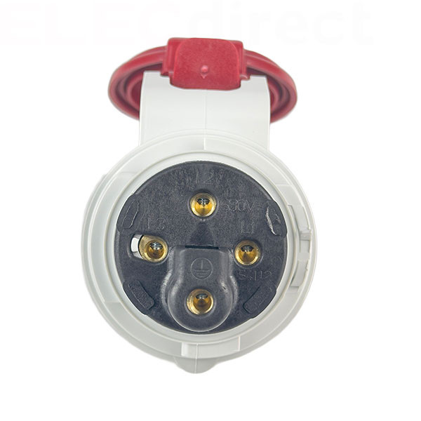 Digital - Fiche femelle 3P+T 16A -380V - IP44 - Réf : 51412 (03202)