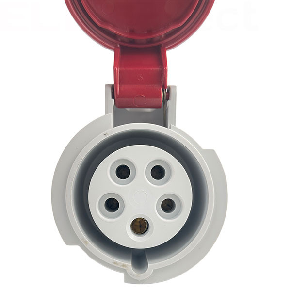 Digital - Fiche femelle 3P+N+T 16A -380V - IP44 - Réf : 51416 (03203)