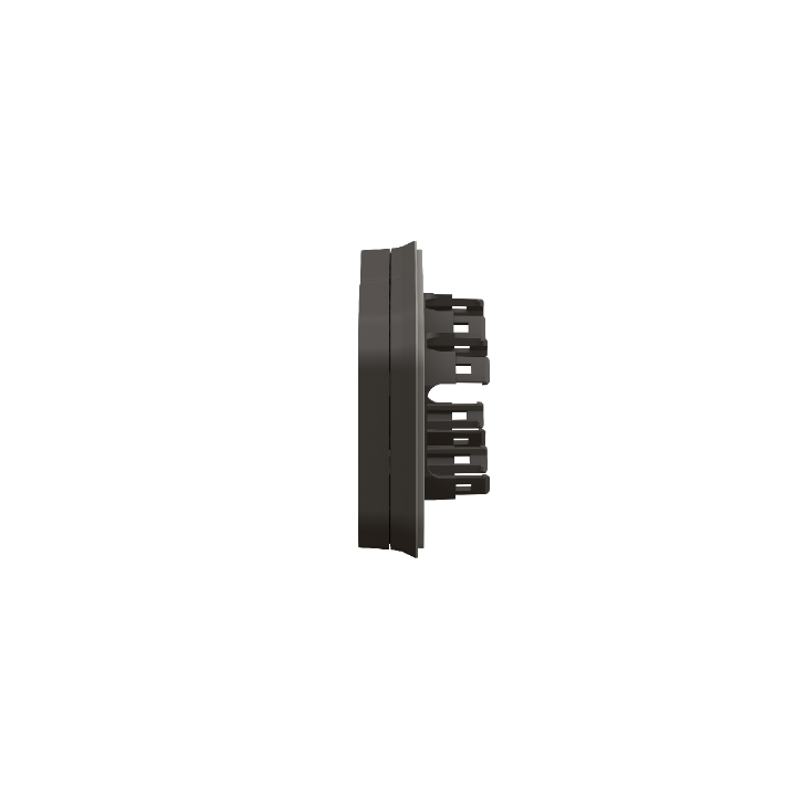 Legrand Plexo - Support plaque étanche - Encastré - 2 postes - Horizontal ou vertical - Anthracite - Réf : 069607L