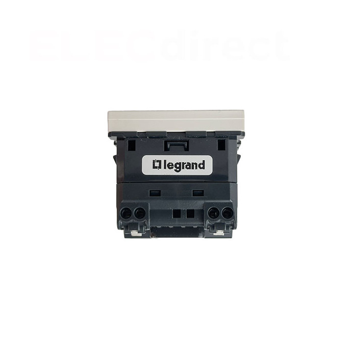 Legrand - Prise USB Type-A + USB Type-C - 3A - 15W - 2 modules - Blanc - Mosaic Link - Réf : 077570L