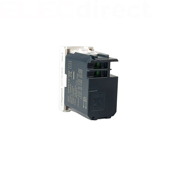 Legrand - Prise chargeur USB- C - 3A/20W - 1 Port - Blanc - Mosaic - Réf : 077690L